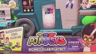 PJ Masks Romeos lab 🔬 playset