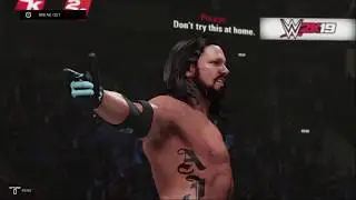 First time playing WWE2K19