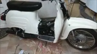 Simson Troubleshooting Schwalbe Restauration Teil9 Montage Heckpanzer Haube Sitzbank