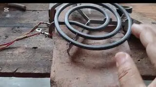 Cómo hacer una cocina eléctrica con una resistencia y un ladrillo y termostato y más barata del mund