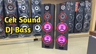 Cek Sound Lagu DJ Bass Speaker Aktif Polytron PAS 8FF28