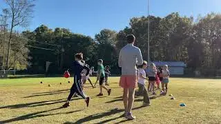 Wrights Mill Throwing and Catching Lesson October 15th 2025
