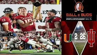 Indiana Hoosiers 31 def Miami Hurricanes 27 🏈 College Football #cfb National Championship #cfp
