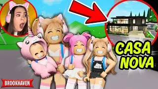 COMPREI UMA CASA NOVA PRA MINHA FAM&Iacute;LIA no BROOKHAVEN