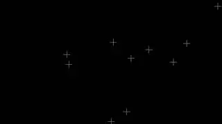 Elements scatter overlay video effect Square and circle and plus