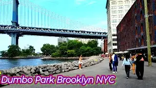 Dumbo Park Brooklyn NYC Walking Tour Party 2