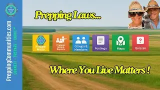 Prepping Laws: Where You Live Matters