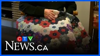 Family completes 115-year-old quilts