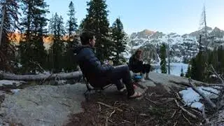 360 Video - Camp Timelapse - Crater Lake Colorado
