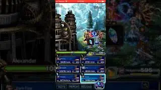 FFBE Alexander 3 star FTKO by Kurasame