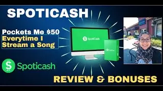 💲  SpotiCash  💵 Review Video + INSANE 🔥 Bonus Bundle 🔥