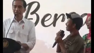 Lagi! Jokowi Terpingkal Karena Ulah Warga saat Ditanyai