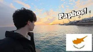 Accidently Walking the Entire Coast of Paphos, Cyprus!🇨🇾