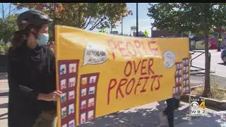 Demonstrators In Boston, Somerville Call For Extension Of Massachusetts Eviction Moratorium