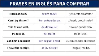 Expresiones de compras en inglés | Aprende a desenvolverte en tiendas