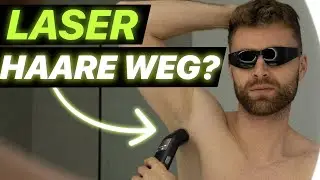 Haare entfernen mit IPL LASER 💥 Tutorial Haarentfernung Laser f&uuml;r zuhause