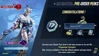 Pre-Order A17 Royale Pass In PUBG Mobile