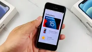 iOS 15 OFFICIAL on iPhone SE (1st GEN)