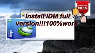How to install IDM full version 👈👈👈💯 work