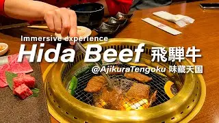 Hida Beef Experience in Gifu, Japan | Affordable Luxury Wagyu | Vlog