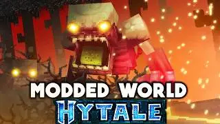 I Survived 100 Days in a Modded HYTALE WORLD