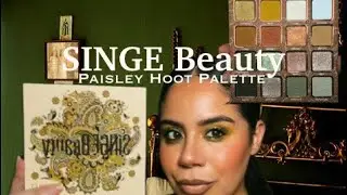 SINGE BEAUTY PAISLEY HOOT PALETTE | Makeup Review & Demo