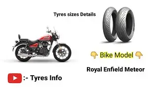 Royal Enfield Meteor Tyre Size Guide | Front & Rear Specifications Explained