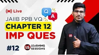 JAIIB PPB LIVE |  PAYMENT AND COLLECTION OF CHEQUES | Imp concepts & questions #12