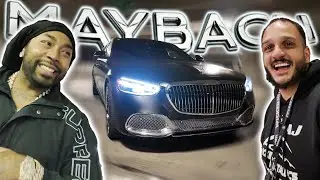 We Suprised Icewear Vezzo with a new wrap for his MAYBACH