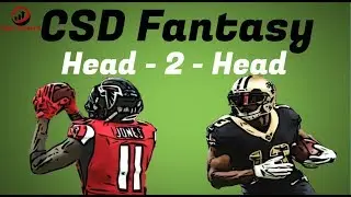 Fantasy Football 2018 -  Head 2 Head Julio Jones vs. Michael Thomas