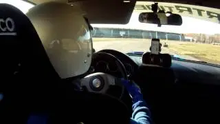 Личный рекорд miss Ua на Ltava Ring  2014 Subaru STI. Онборд.