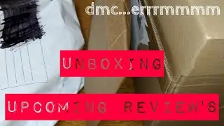 Unboxing - Upcoming Review's.