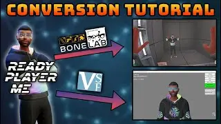 Convert Ready Player Me Avatar to Bonelab Mod & Vtuber VRM (⚠️OUTDATED, READ DESCRIPTION⚠️)