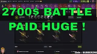 2700$ BATTLE PAID HUGE AT KEY DROP !