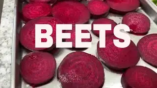 Freeze drying beets and beet greens for a super nutritional drink