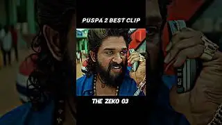 PUSPA 2 BEST CLIP | PUSHPA 2 THE RULE | Allu Arjun | #pushpa2 #shorts #ytshorts