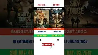 | Sky force vs jolly llb 3| box office collection comparison | #Akshay kumar movies#