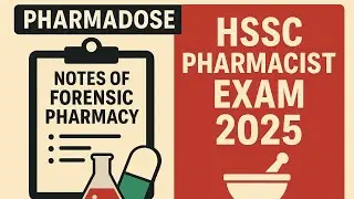 Notes of Forensic Pharmacy#different form Number of license#Pharmacistexampreparation2025