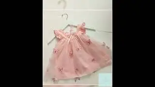 Mila Butterfly Cotton Dress