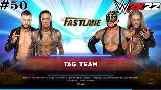 WWE 2K22 - the Judgment Day VS Edge And Rey Mysterio Tag Team Full Fight  !!! - Part 50