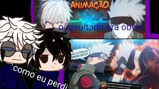 Jujutsu kaisen reagindo a Kakashi e gojo se enfrentam no respondendo comentários(parte1 e 2)