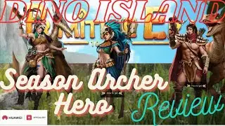 Обзор героя-лучника сезона &laquo;Dino Island&raquo;. | Первобытная эпоха. | Раздача в Discord (купон на 5 евро).