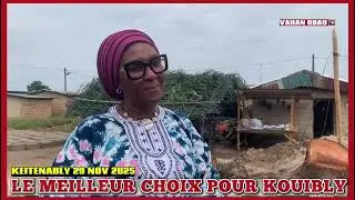 LA CANDIDATE BEAT SEKI ANGE S'ADRESSE AUX POPULATIONS DE KOUIBLY 🕊️