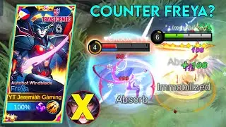 DESTROYING ESMERALDA IN GOLD LANE🔥 | FREYA BEST BUILD 2022 | MLBB✓