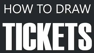 How To Draw Tickets - Contest Raffle Tickets Drawing (Prize Tickets)