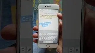 Copy Paste Text On Iphone