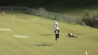 Hatton High School 99 yard touchdown endzone