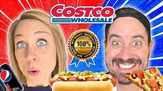 COMIENDO en COSTCO como si FUERA UN RESTAURANTE 🔝 EPICO