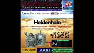 Get Heidenhain Service Support UAE DubaiEncoder Error? Servo Fault? No Signal? Intermittent Output?