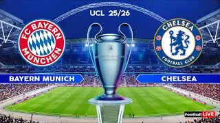 Bayern Munich vs Chelsea - UEFA Champions League 25/26 UCL | Full Match All Goals | Simulation PES